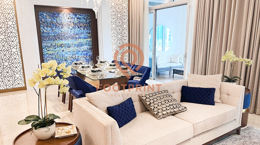 Apartment on Downtown Burj Dubai, 3 bedrooms, 170.6 m2  | Foto 1