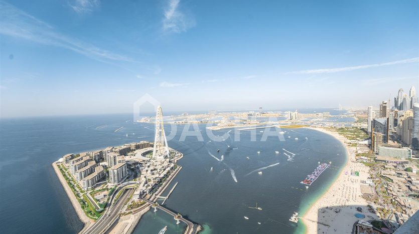 Apartment on Jumeirah Beach Residence, Dubai, 3 bedrooms, 173.2 m2 / per year
