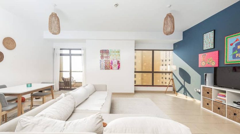 Apartment on Jumeirah Beach Residence, Dubai, 2 bedrooms, 128 m2  | Foto 1