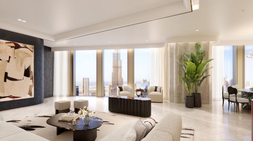 Apartment on Downtown Burj Dubai, 4 bedrooms, 476.6 m2  | Foto 1