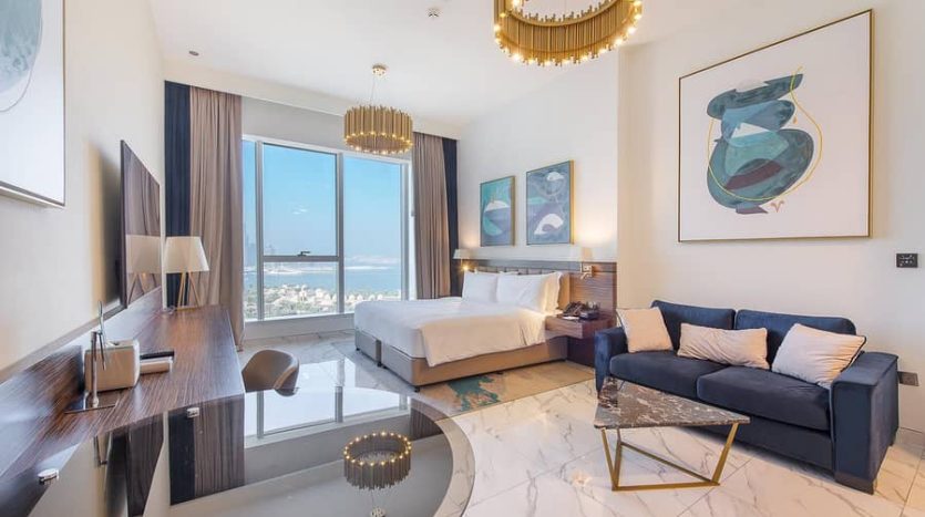 Apartment on Dubai Media City, Dubai, 42 m2 / per year