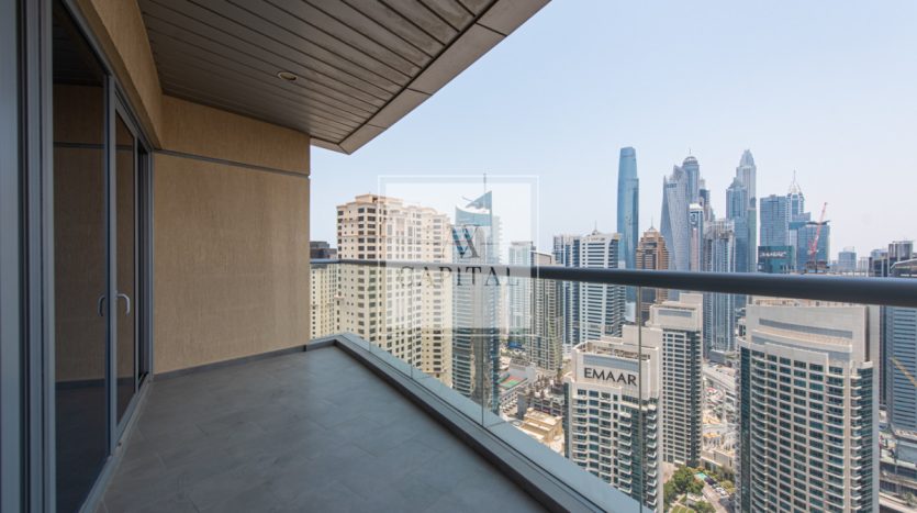 Apartment on Dubai Marina, 3 bedrooms, 185.8 m2 / per year