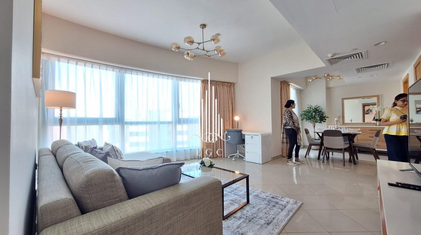 Квартира в Corniche Road, Абу-Даби, 1 спальня, 79 м2 / в год