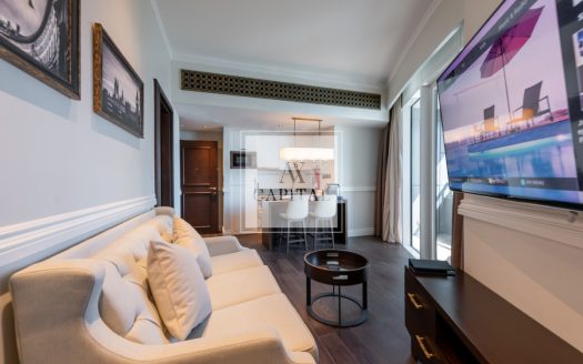 Apartment on Palm Jumeirah, Dubai, 34 m2 / per year