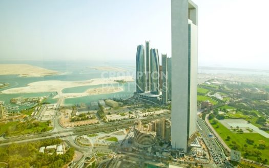 Apartment on Corniche Road, Abu-Dhabi, 2 bedrooms, 122.9 m2 / per year