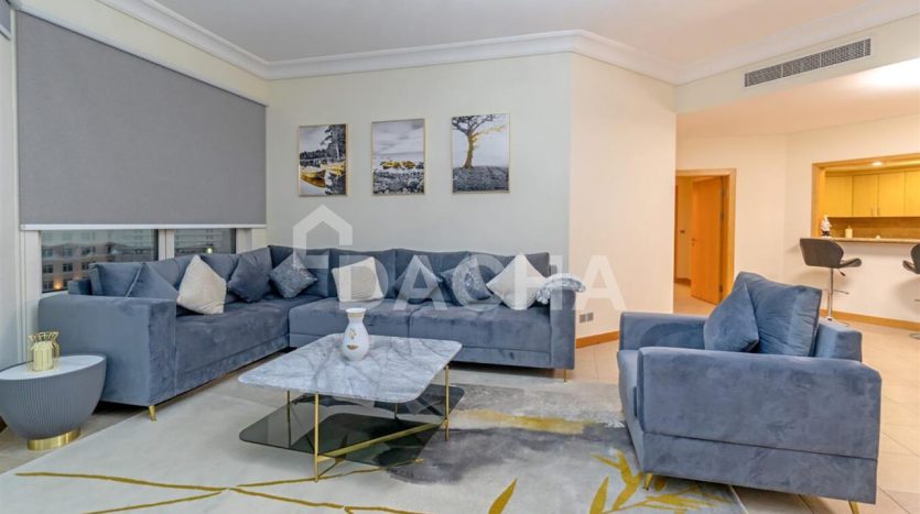 Apartment on Palm Jumeirah, Dubai, 3 bedrooms, 205.5 m2 / per year