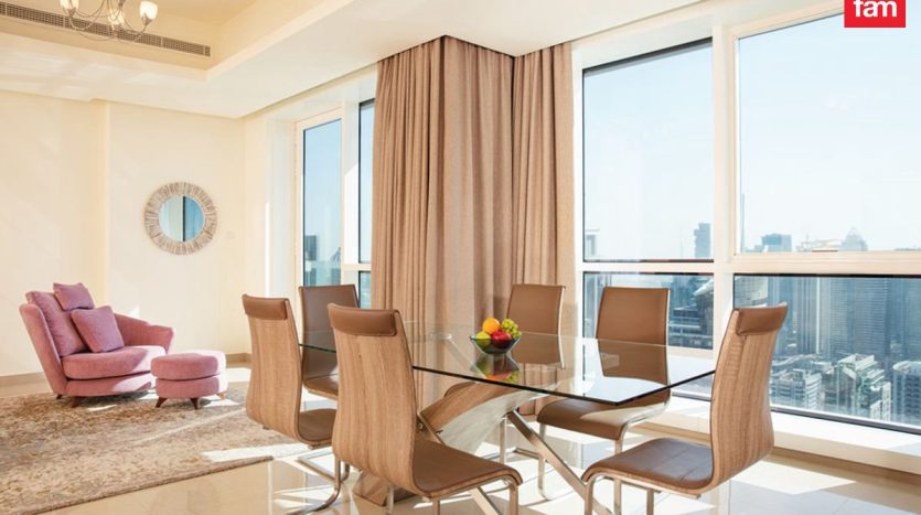 Apartment on Dubai Marina, 1 bedroom, 92.9 m2 / per year
