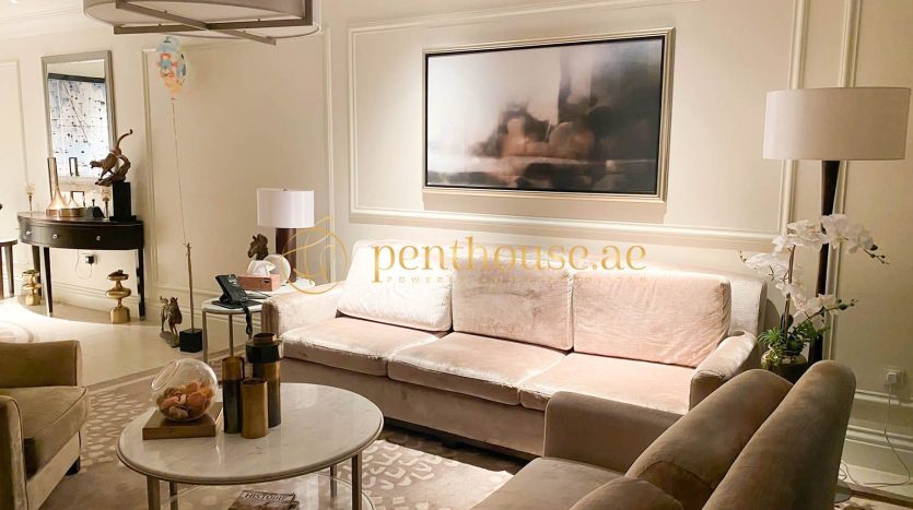 Apartment on Downtown Burj Dubai, 2 bedrooms, 163 m2 / per year
