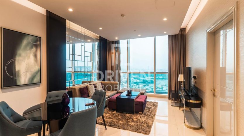 Apartment on Downtown Burj Dubai, 2 bedrooms, 99 m2 / per year