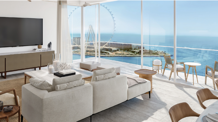 Apartment on Jumeirah Beach Residence, Dubai, 4 bedrooms, 192.12 m2