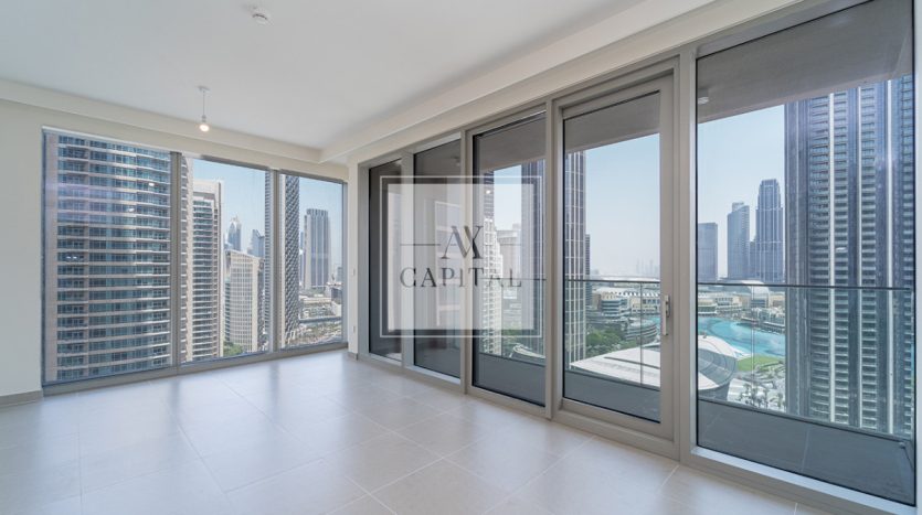 Apartment on Downtown Burj Dubai, 2 bedrooms, 109.5 m2 / per year