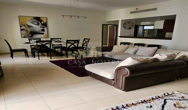 Apartment on Jumeirah Beach Residence, Dubai, 1 bedroom, 107.8 m2 / per year
