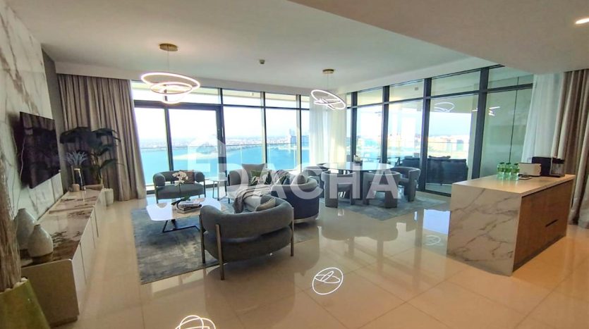 Квартира в Dubai Harbour, 3 спальни, 180.1 м2 / в год