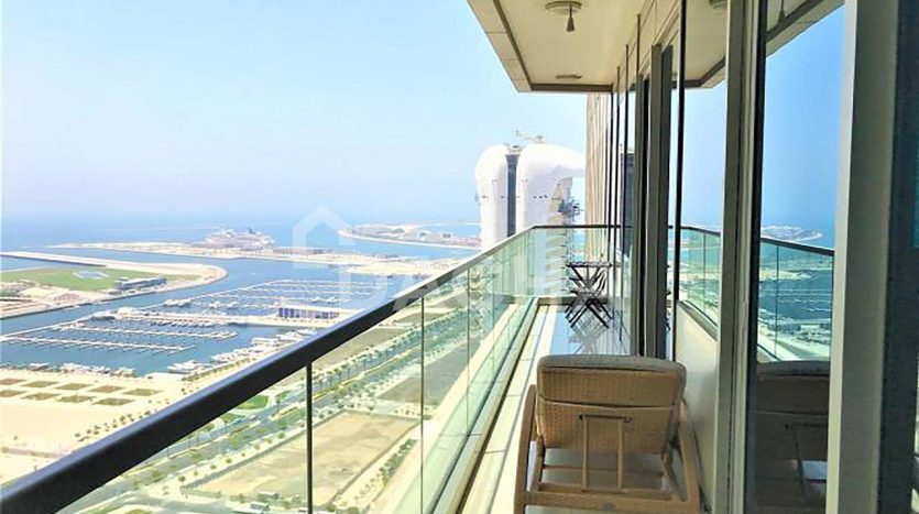 Apartment on Dubai Marina, 2 bedrooms, 93.5 m2 / per year