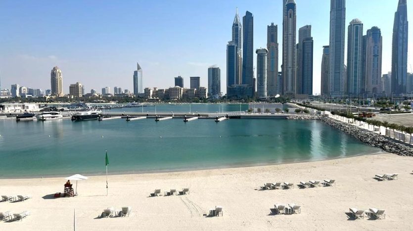 Apartment on Dubai Harbour, Dubai, 2 bedrooms, 119.30 m2  | Foto 1