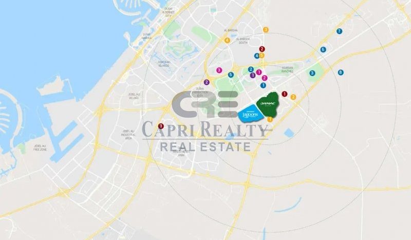Вилла в Damac Lagoons, Дубай, 4 спальни, 211.2 м2