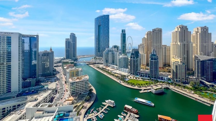 Apartment on Dubai Marina, 46.9 m2 / per year