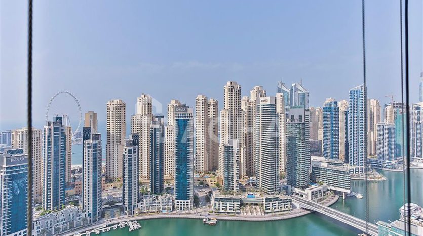 Apartment on Dubai Marina, 2 bedrooms, 106.8 m2 / per year