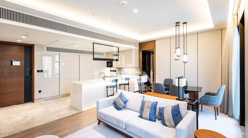 Квартира в Bluewaters, Дубай, 2 спальни, 123 м2 / в год