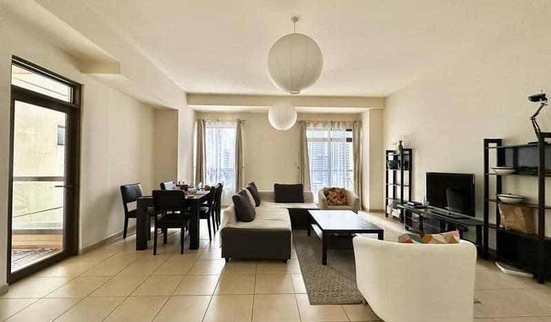 Apartment on Jumeirah Beach Residence, Dubai, 1 bedroom, 109 m2 / per year
