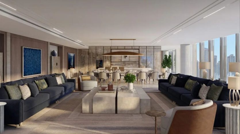 Apartment on Downtown Burj Dubai, 3 bedrooms, 532.7 m2  | Foto 2