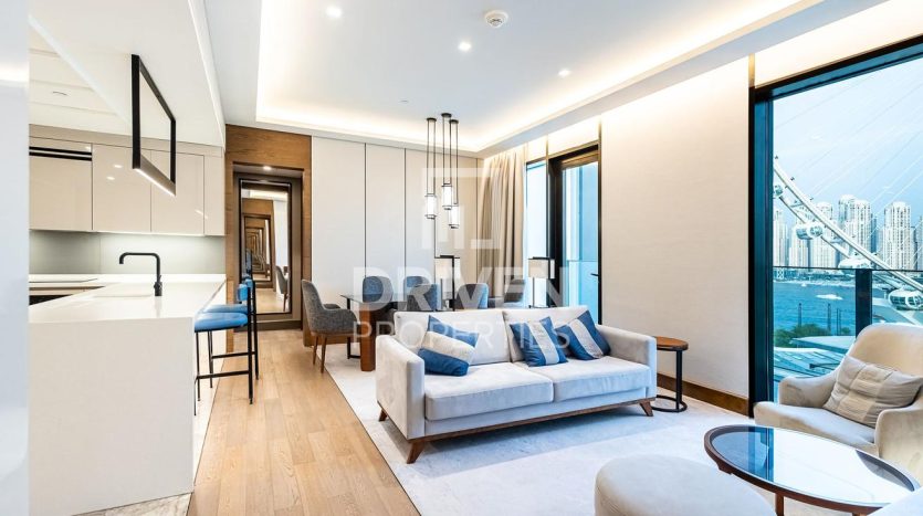 Квартира в Bluewaters, Дубай, 2 спальни, 123 м2 / в год