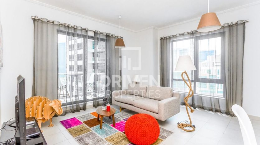 Apartment on Downtown Burj Dubai, 1 bedroom, 90 m2 / per year