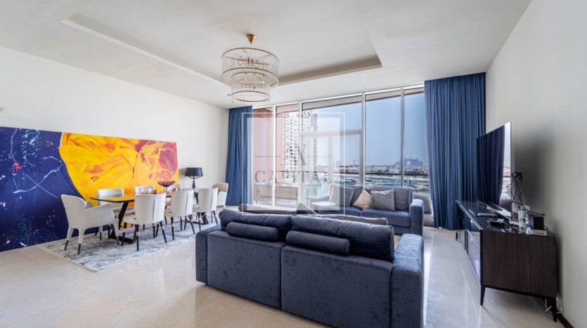 Apartment on Palm Jumeirah, Dubai, 3 bedrooms, 210.5 m2 / per year