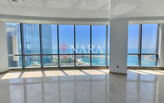 Apartment on Corniche Road, Abu-Dhabi, 2 bedrooms, 120.2 m2 / per year
