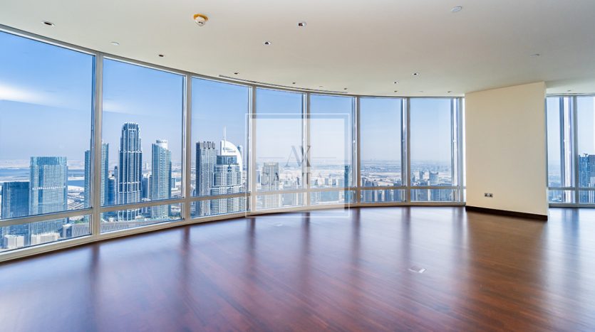 Apartment on Downtown Burj Dubai, 2 bedrooms, 178.9 m2 / per year