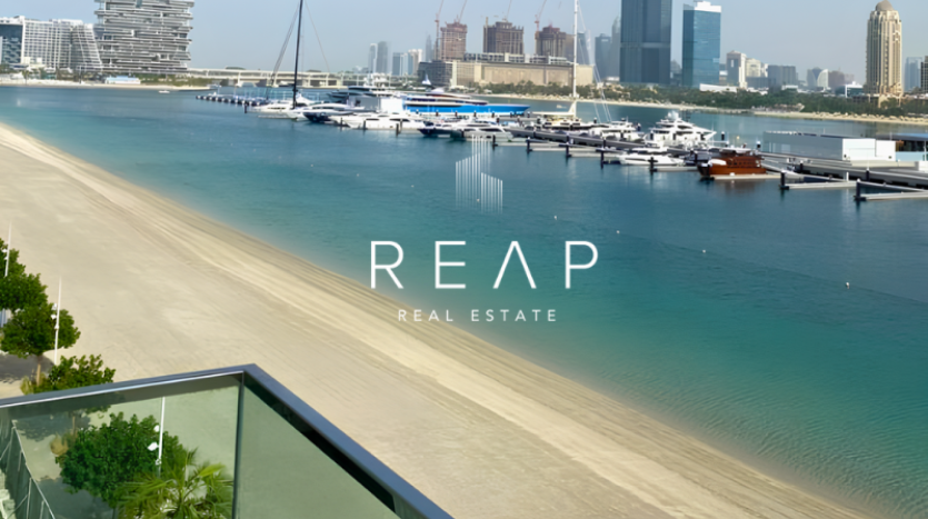 Apartment on Dubai Harbour, Dubai, 1 bedroom, 83.7 m2 / per year