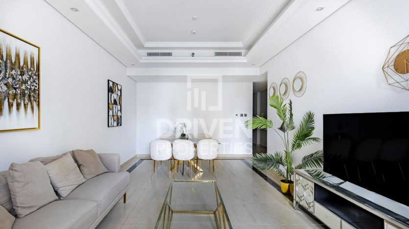 Apartment on Downtown Burj Dubai, 2 bedrooms, 128 m2 / per year