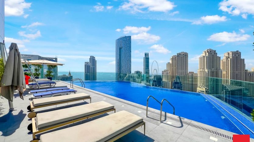 Apartment on Dubai Marina, 46.9 m2 / per year