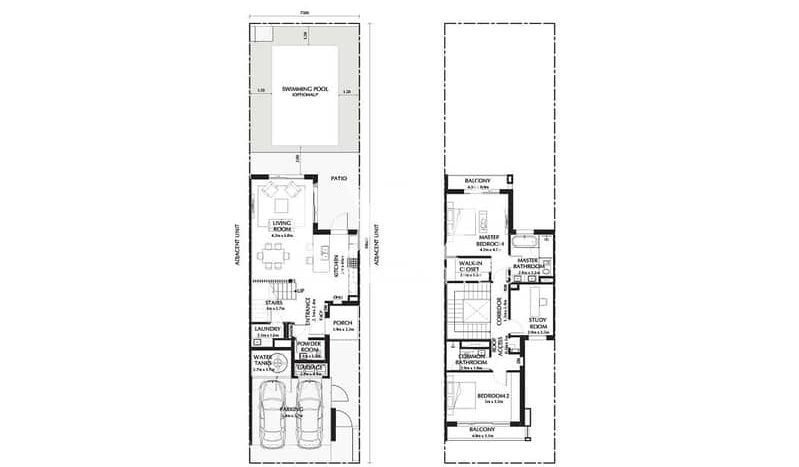 Townhouse on Yas Island, Abu-Dhabi, 2 bedrooms, 225 m2  | Foto 3