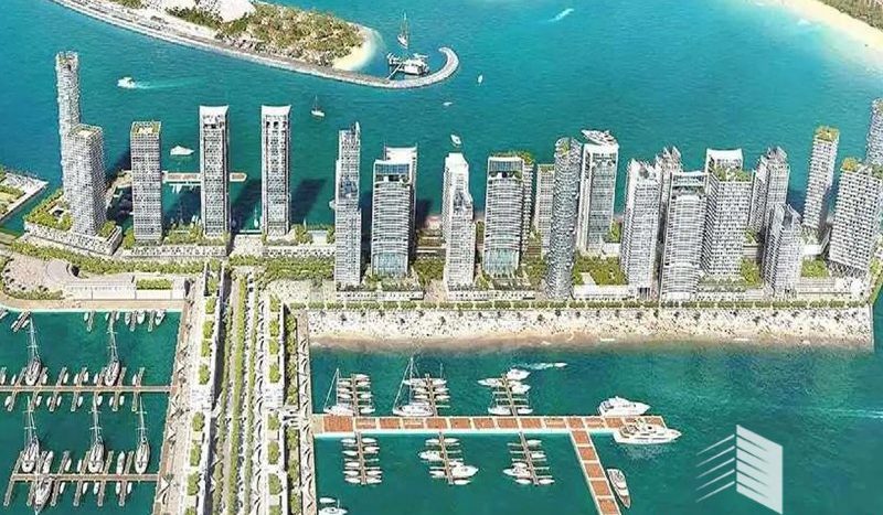 Apartment on Dubai Harbour, Dubai, 2 bedrooms, 168.06 m2  | Foto 1