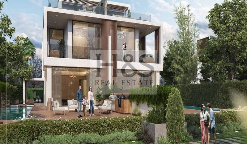 Вилла в DAMAC Hills (Akoya by DAMAC), Дубай, 5 спален, 255 м2