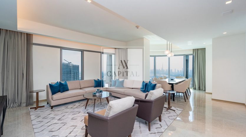 Apartment on Dubai Creek Harbour (The Lagoons), Dubai, 3 bedrooms, 198.7 m2 / per year