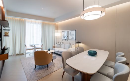 Apartment on Downtown Burj Dubai, 2 bedrooms, 110.5 m2 / per year