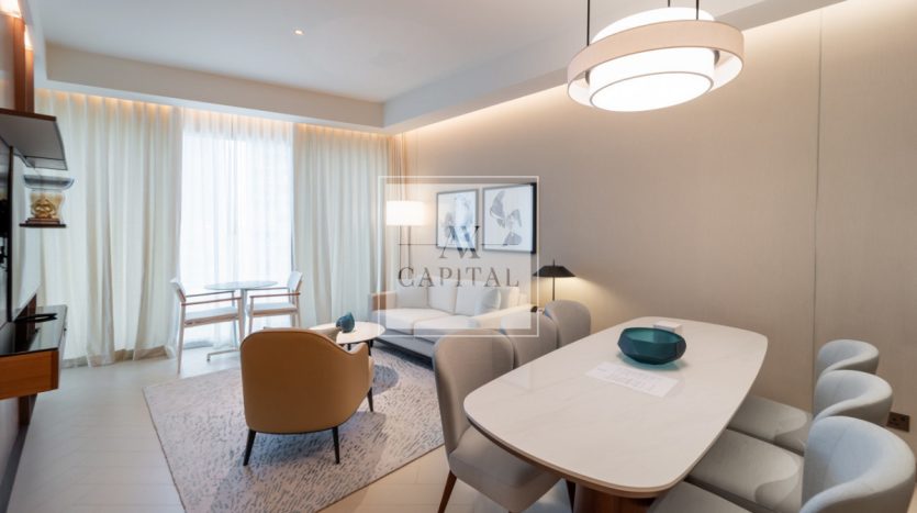 Apartment on Downtown Burj Dubai, 2 bedrooms, 110.5 m2 / per year