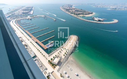 Квартира в Dubai Harbour, 2 спальни, 108 м2 / в год