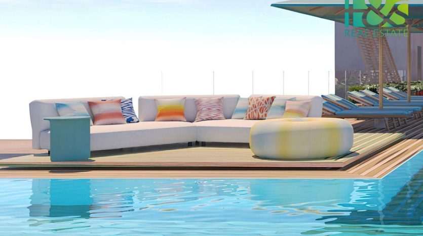Apartment on Al Marjan Island, Ras-al-khaimah, 2 bedrooms, 122.2 m2  | Foto 2