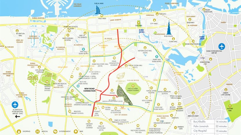 Land plot on Al Barari, Dubai, 1715.3 m2  | Foto 2
