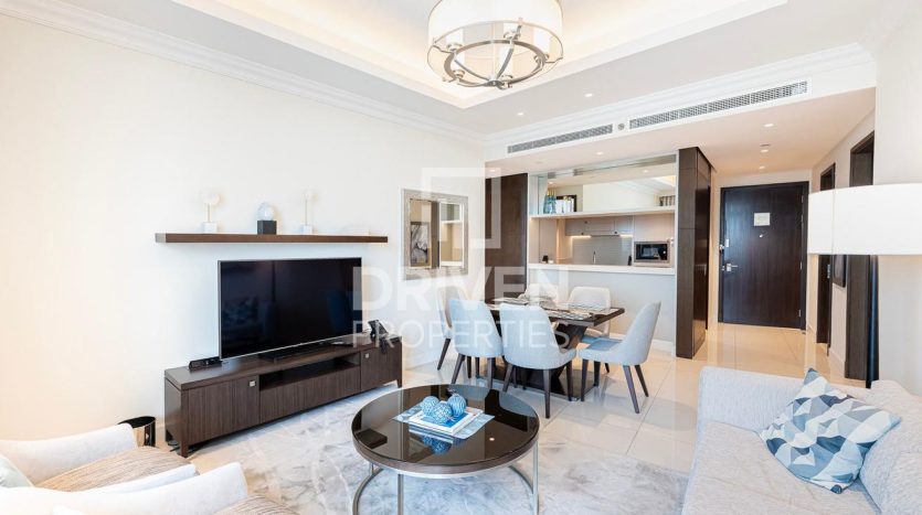Apartment on Downtown Burj Dubai, 2 bedrooms, 125 m2 / per year