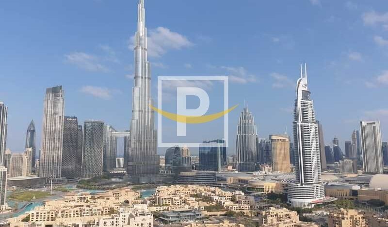 Apartment on Downtown Burj Dubai, 2 bedrooms, 115.2 m2 / per year