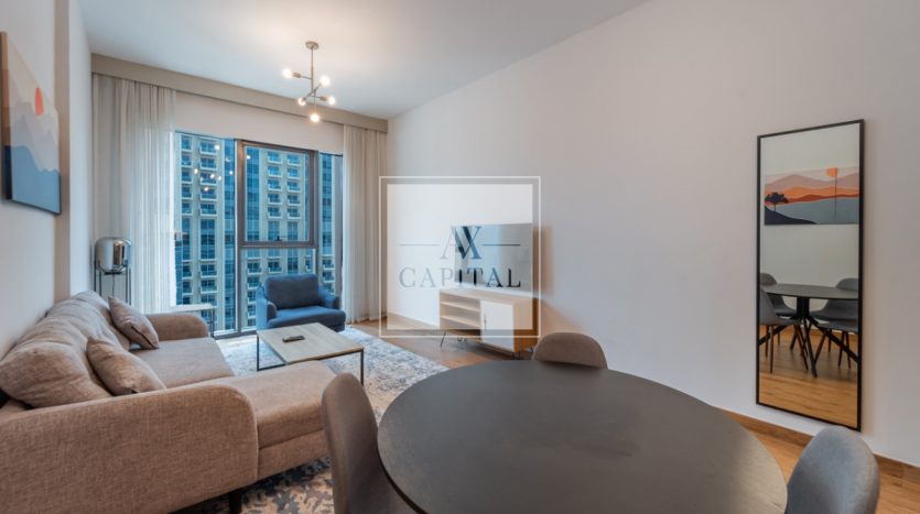 Apartment on Dubai Marina, 1 bedroom, 64.5 m2 / per year