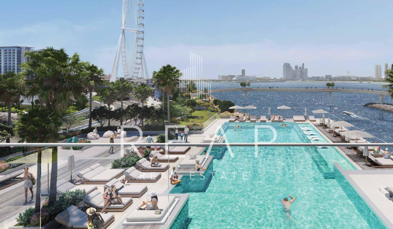 Квартира в Bluewaters, Дубай, 1 спальня, 74.5 м2