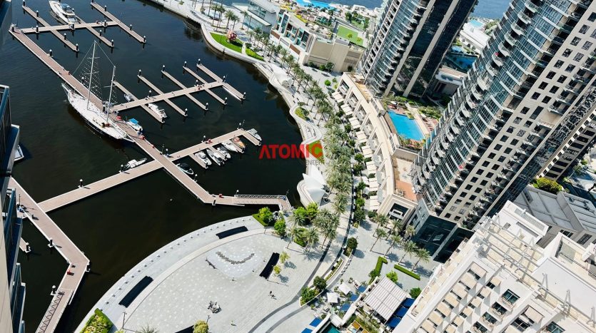 Apartment on Dubai Creek Harbour (The Lagoons), Dubai, 1 bedroom, 81.7 m2 / per year