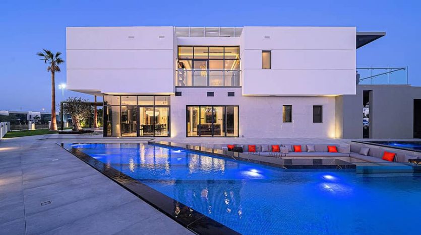Вилла в DAMAC Hills (Akoya by DAMAC), Дубай, 6 спален, 1018 м2 / в год