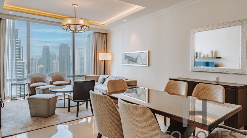 Apartment on Burj Khalifa, Dubai, 2 bedrooms, 124 m2  | Foto 2