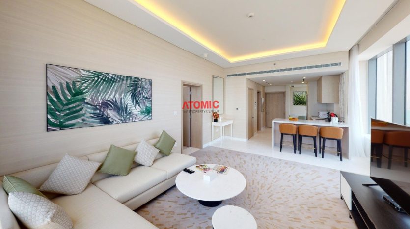 Apartment on Palm Jumeirah, Dubai, 1 bedroom, 94.3 m2 / per year